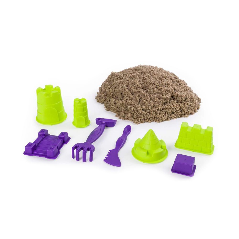 Комплект Kinetic sand - Замък от пясък, 1.4 кг