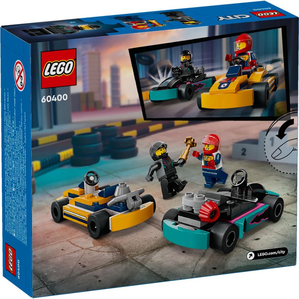 LEGO® City - Бъгита и състезатели (60400)
