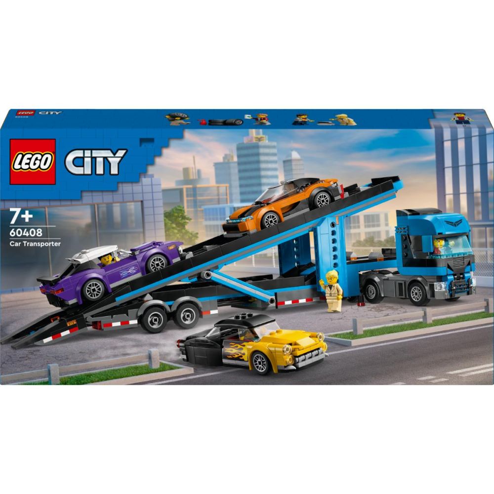 LEGO® City - Автовоз със спортни коли (60408)