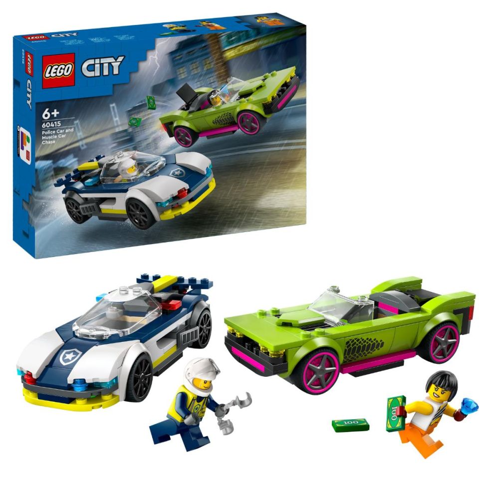 LEGO® City - Преследване с полицейска кола (60415)