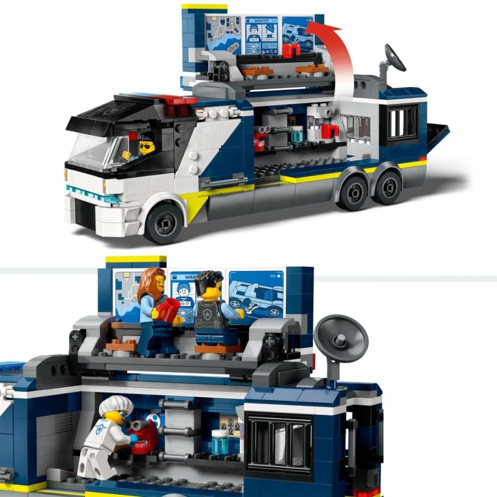 LEGO® City - Камион с мобилна полицейска лаборатория (60418)