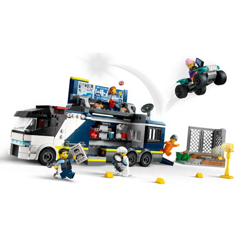 LEGO® City - Камион с мобилна полицейска лаборатория (60418)