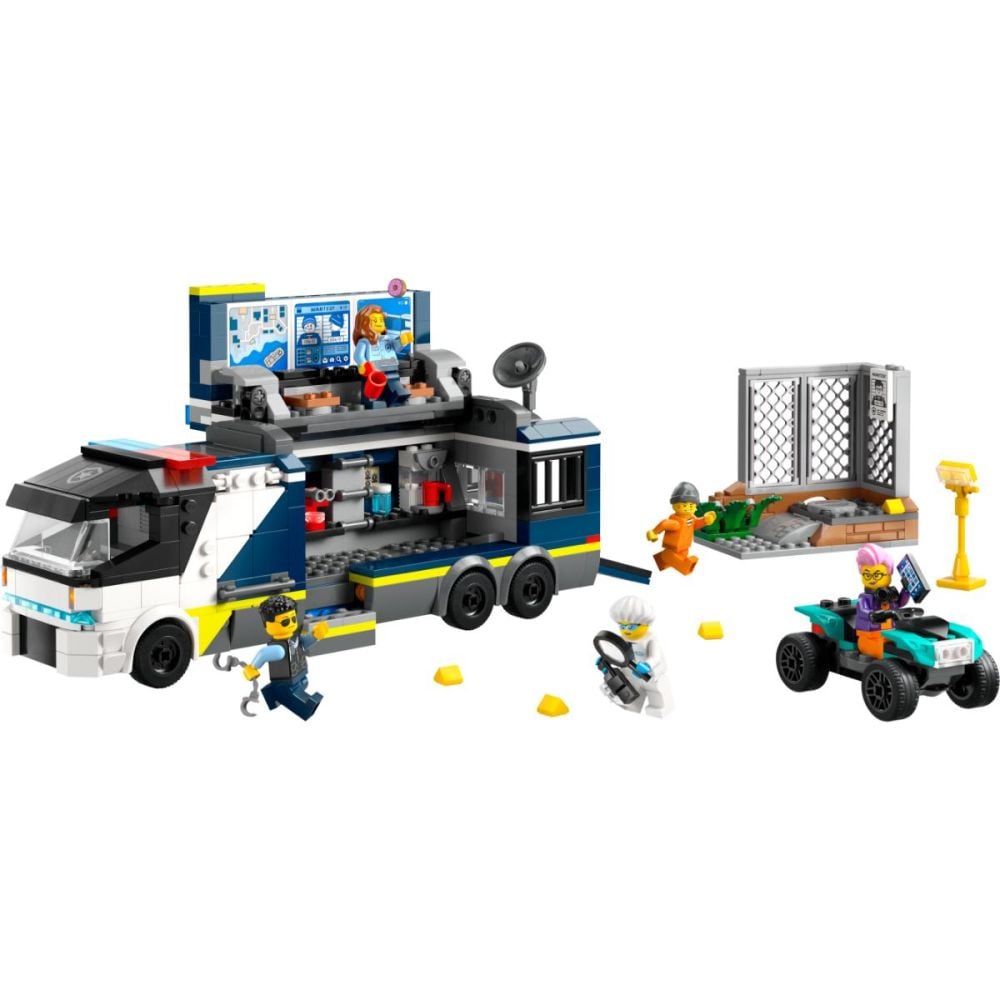 LEGO® City - Камион с мобилна полицейска лаборатория (60418)