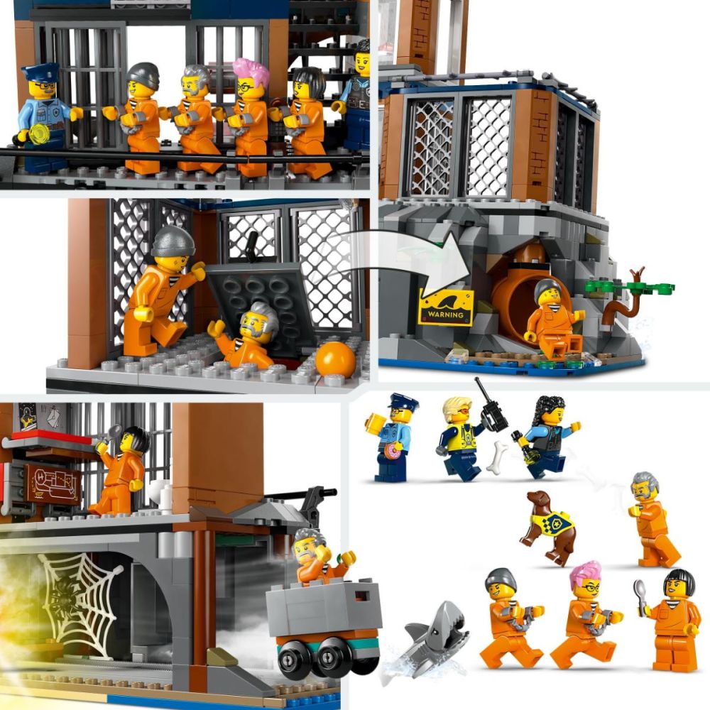 LEGO® City - Затворническият остров на полицията (60419)