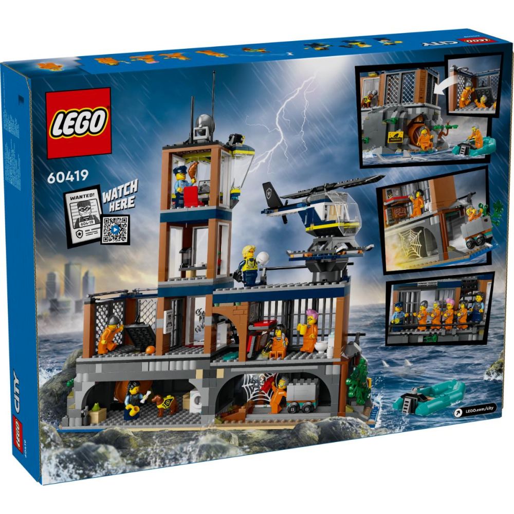 LEGO® City - Затворническият остров на полицията (60419)