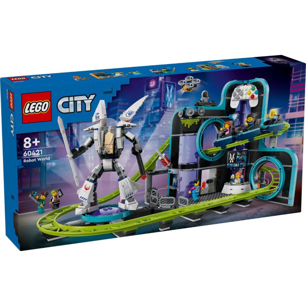 LEGO® City - Увеселителен парк с роботи (60421)