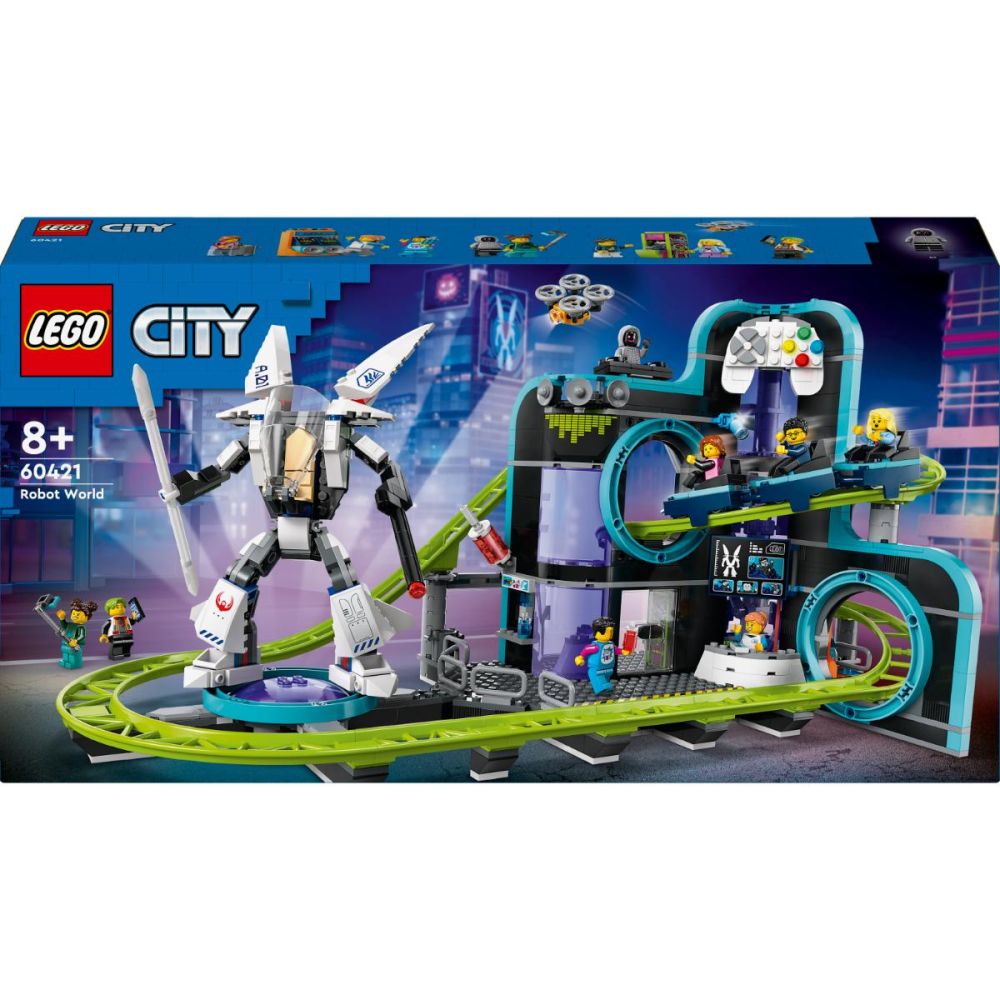 LEGO® City - Увеселителен парк с роботи (60421)