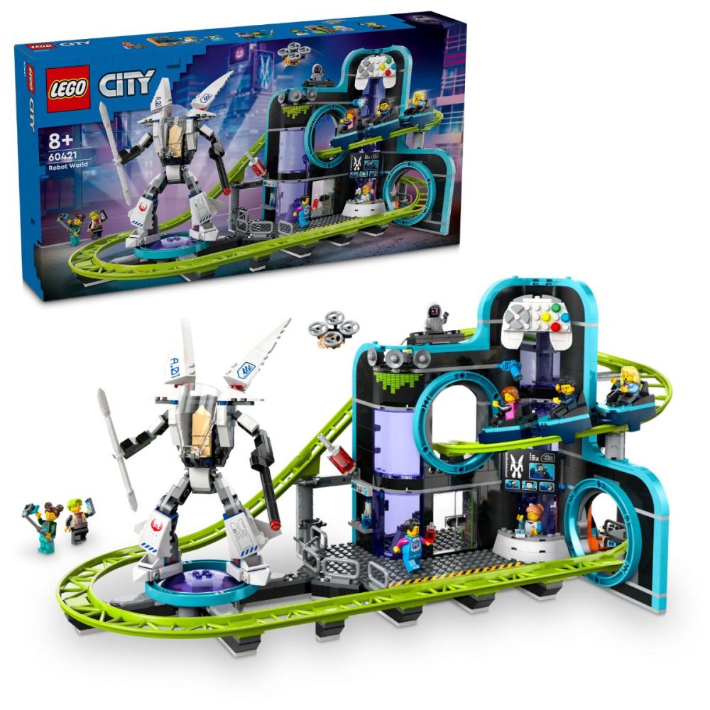 LEGO® City - Увеселителен парк с роботи (60421)