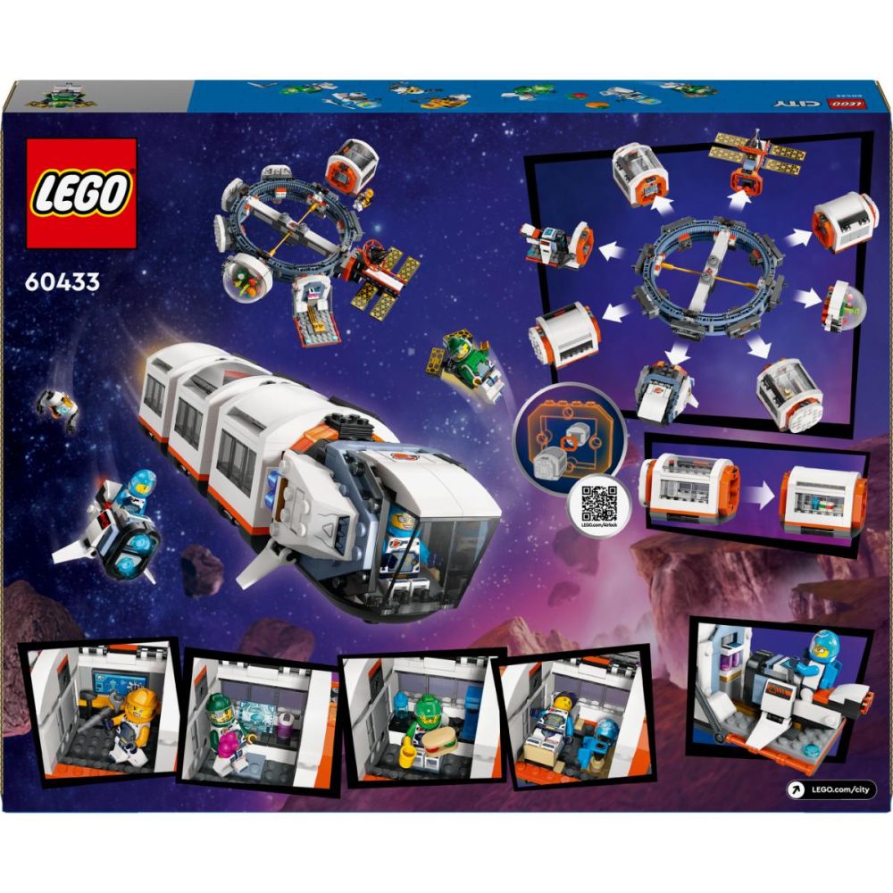 Lego® City - Модулна космическа станция (60433)