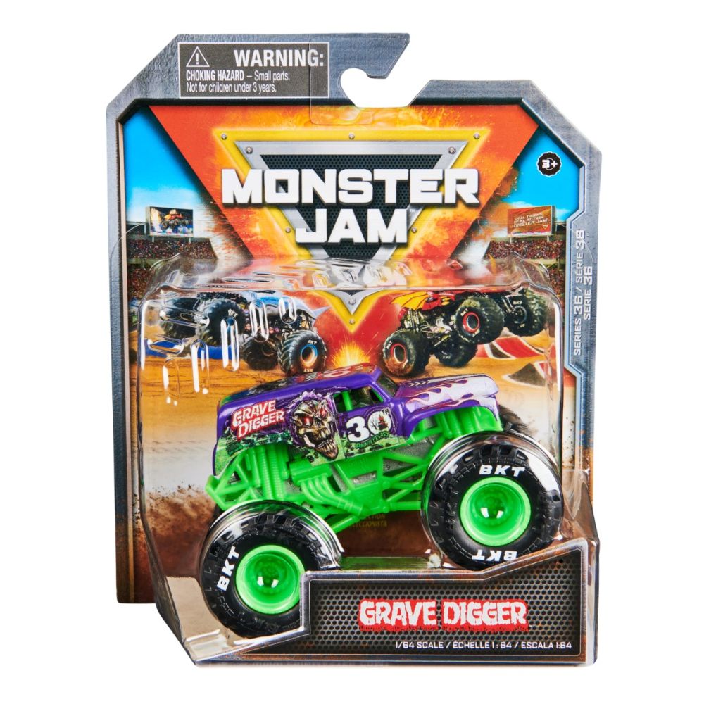 Количка Monster Jam, Grave Digger, 1:64, 20146075