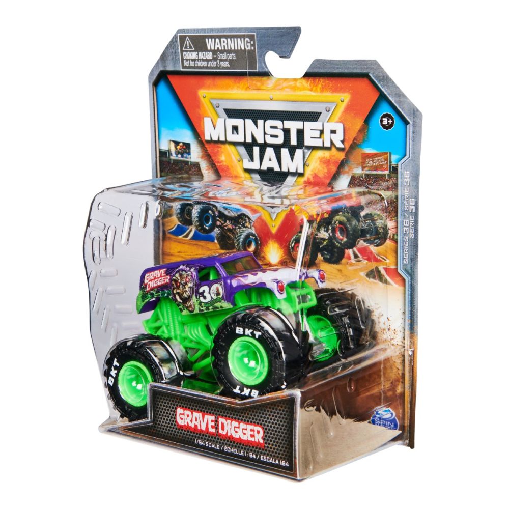 Количка Monster Jam, Grave Digger, 1:64, 20146075
