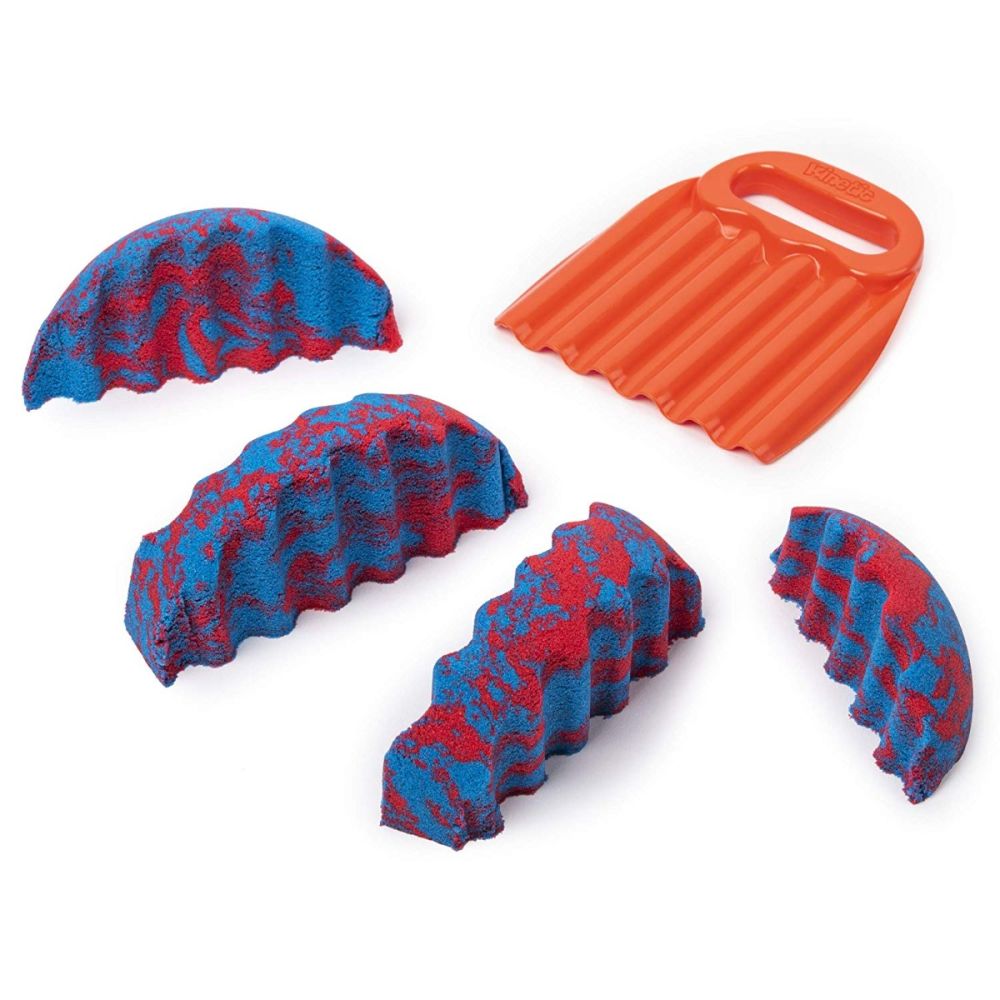 Комплект от 10 аксесоара и пясък Sandtastic Kinetic Sand