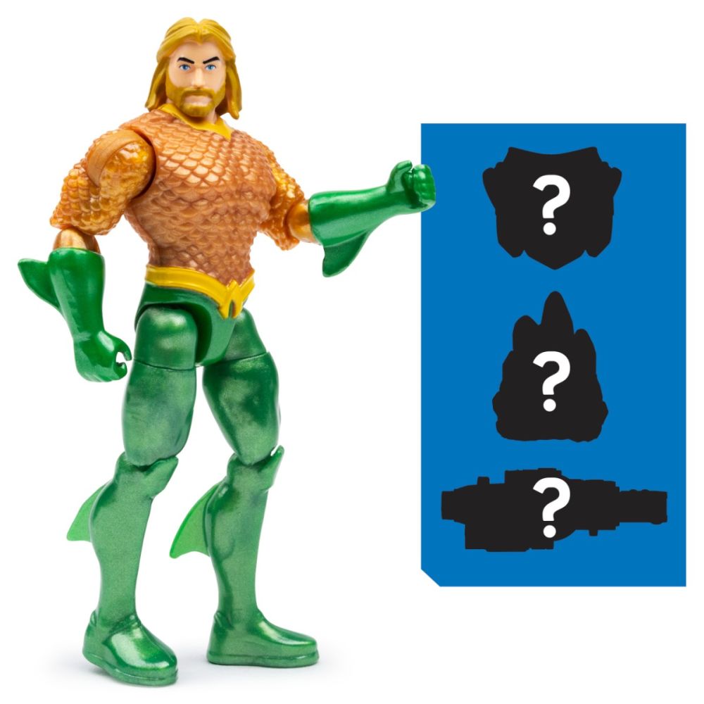 Фигурка с 2 аксесоара изненада, DC Universe, Aquaman, 10 см, 20137129