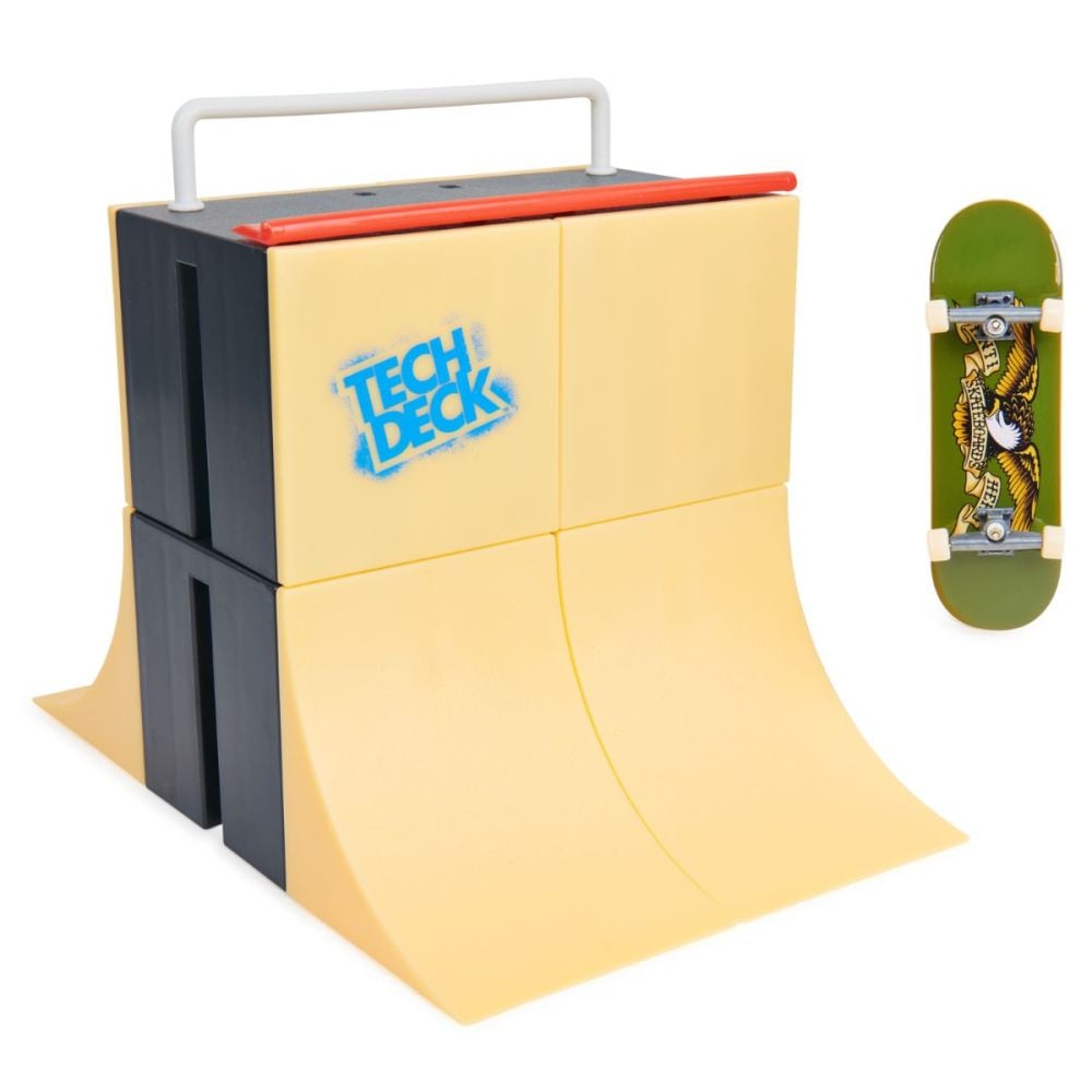 Комплект мини скейтборд с рампа, Tech Deck, Big Vert Wall, 20139395