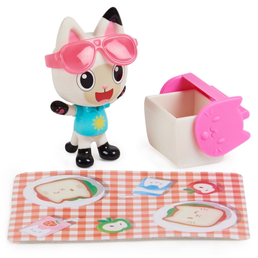 Комплект за игра, Carlita и Pandy Paw, Gabby's Dollhouse, Пикник