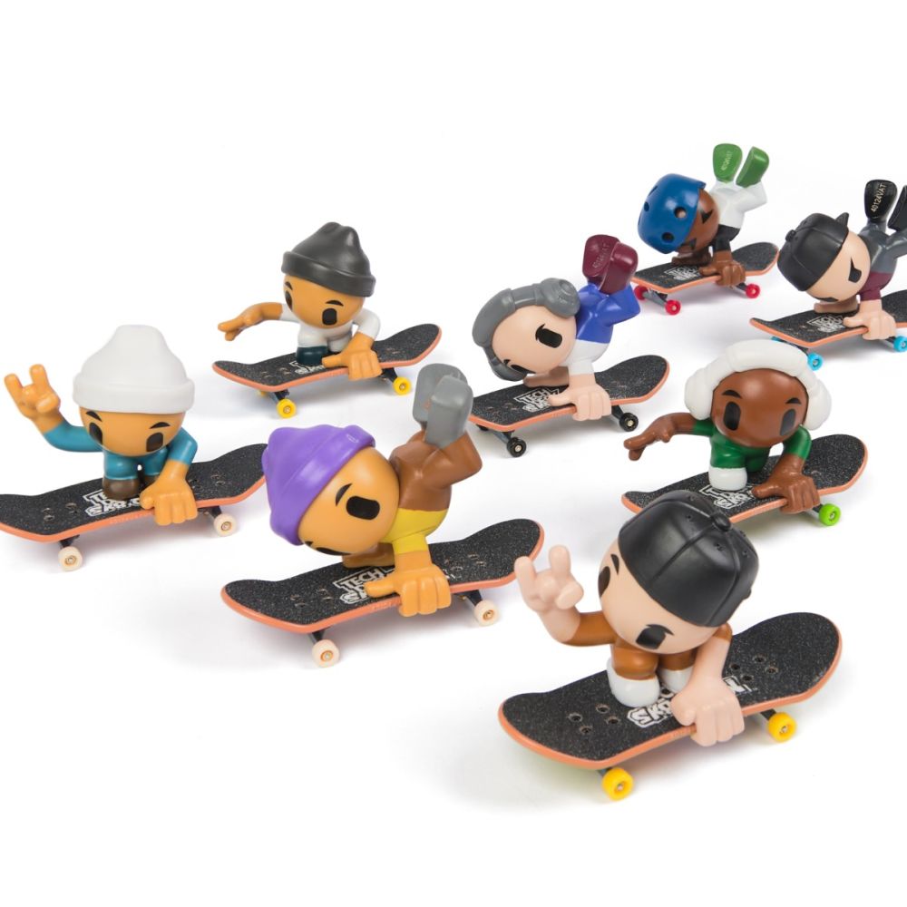 Комплект 2 мини скейтборд дъски с 2 фигурки, Tech Deck, SK8 Crew, 20148777