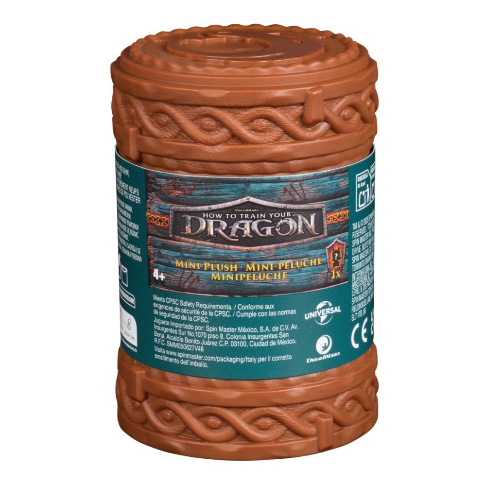 Плюшена играчка изненада, DreamWorks Dragons, 7 см, 6072910