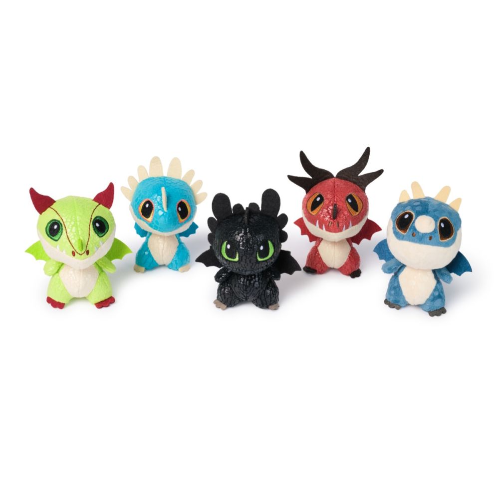 Плюшена играчка изненада, DreamWorks Dragons, 7 см, 6072910
