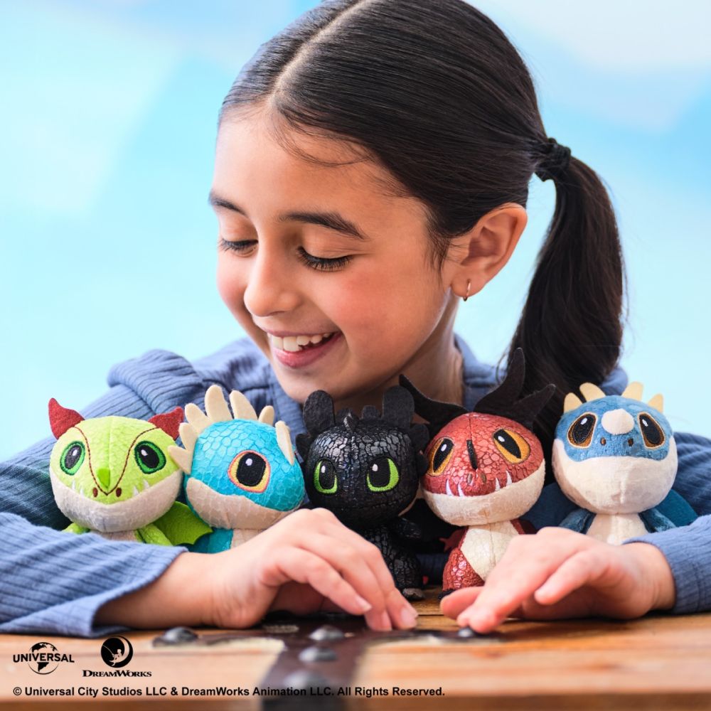 Плюшена играчка изненада, DreamWorks Dragons, 7 см, 6072910