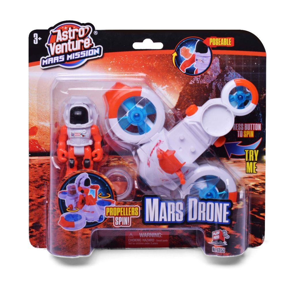 Комплект фигурка с изследователски дрон, Mars Mission, Mars Drone