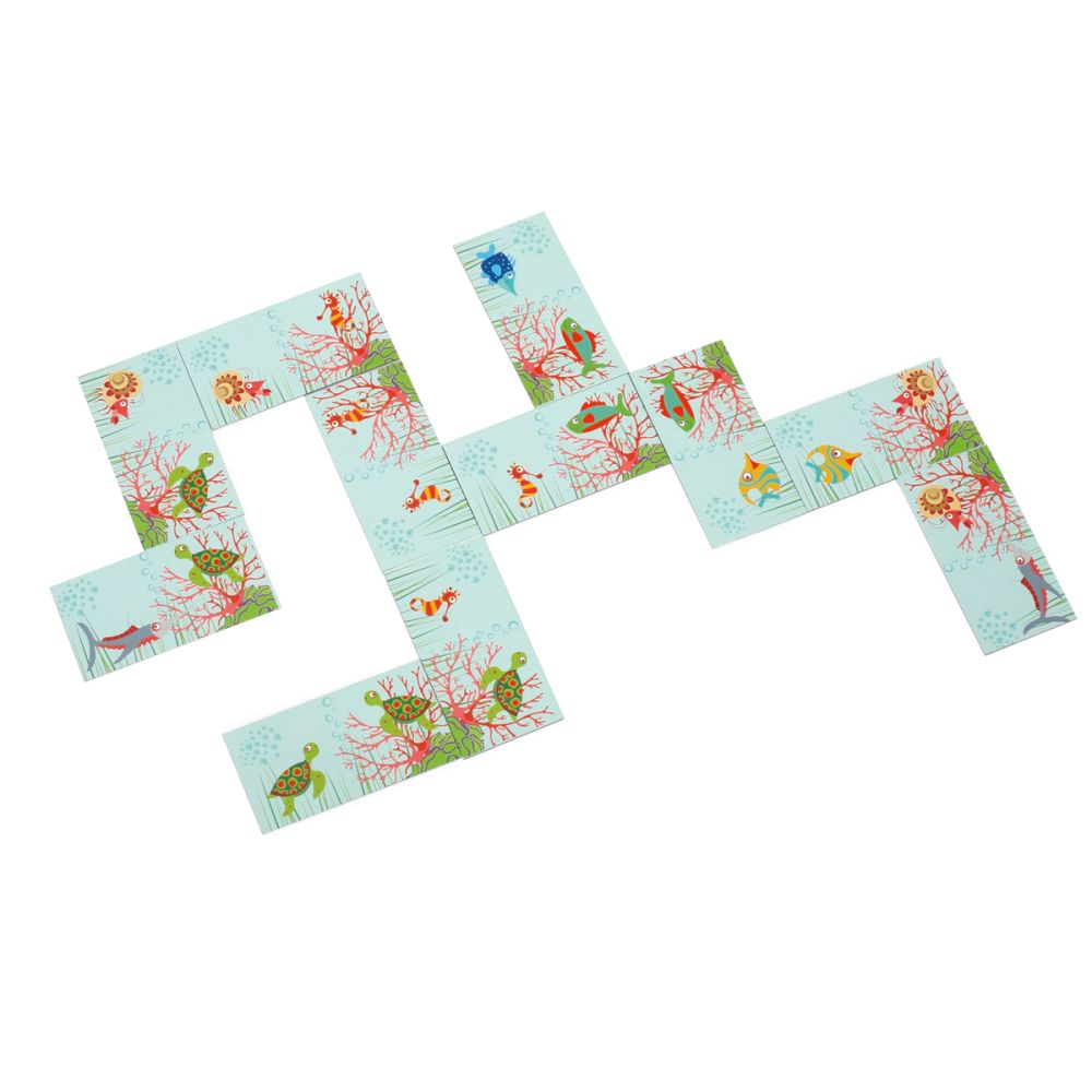 Интерактивна игра 3 в 1 Scratch (Риболов, Домино, Игра Памет)
