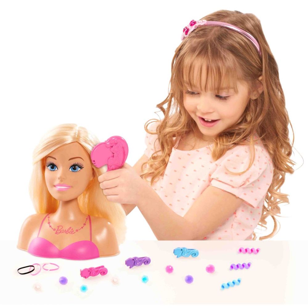 Кукла Barbie Styling Head Blonde - Манекен за прически с включени аксесоари