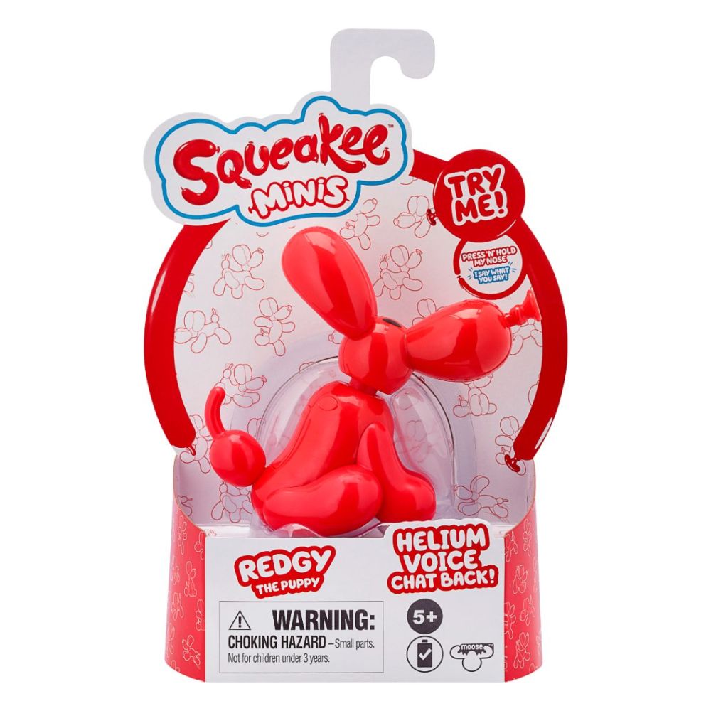 Интерактивна играчка Squeakee Minis, Puppy Red, 12321
