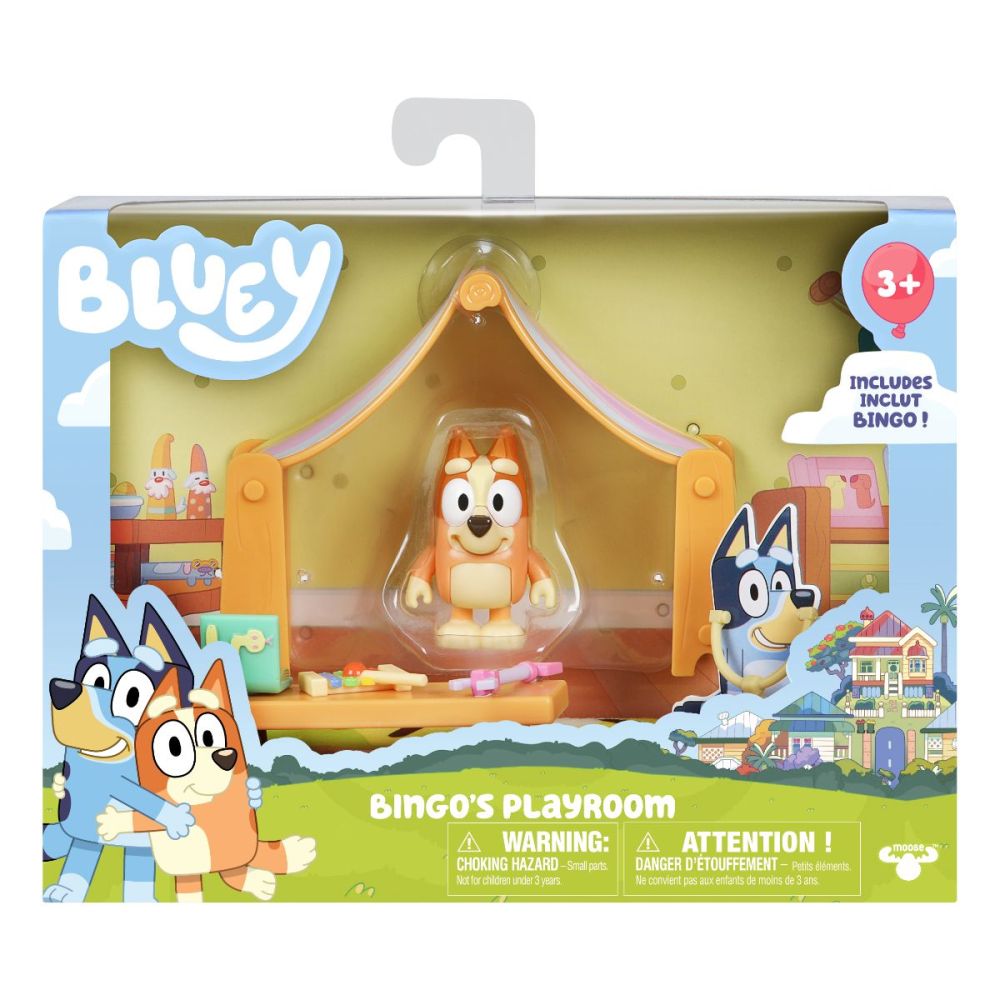 Комплект фигурки, Bluey, Стая за игри