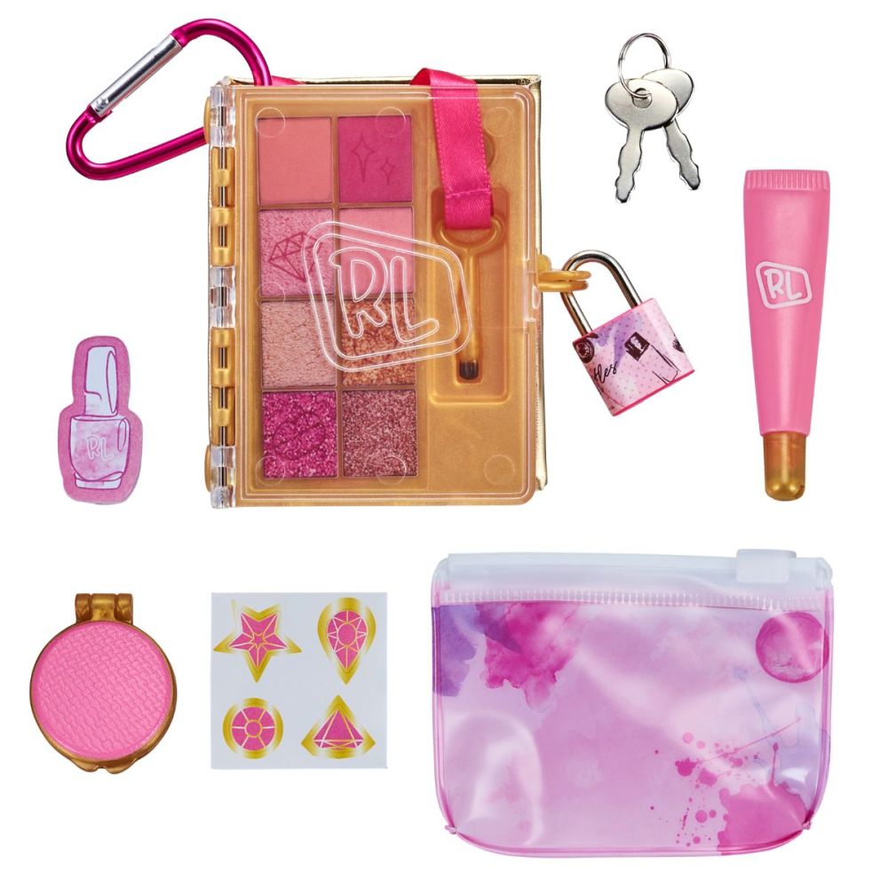 Мини комплект дневници с аксесоари, Real Littles, S4, Make-up