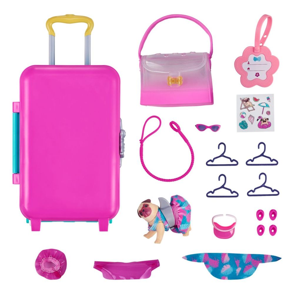 Комплект мини куфар и мини кученце, Real Littles, S5