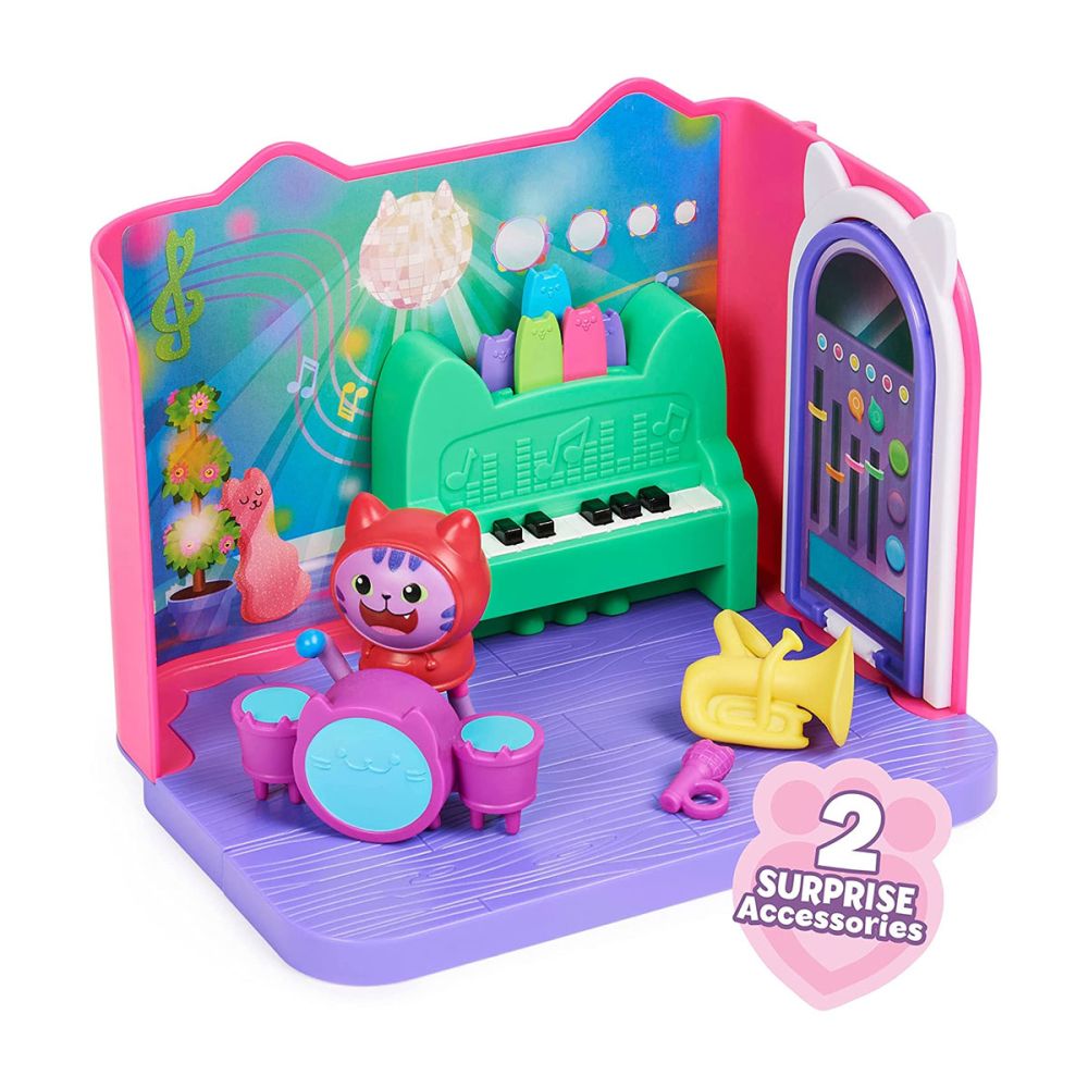 Комплект за игра, Кухня с аксесоари, Gabbys Dollhouse