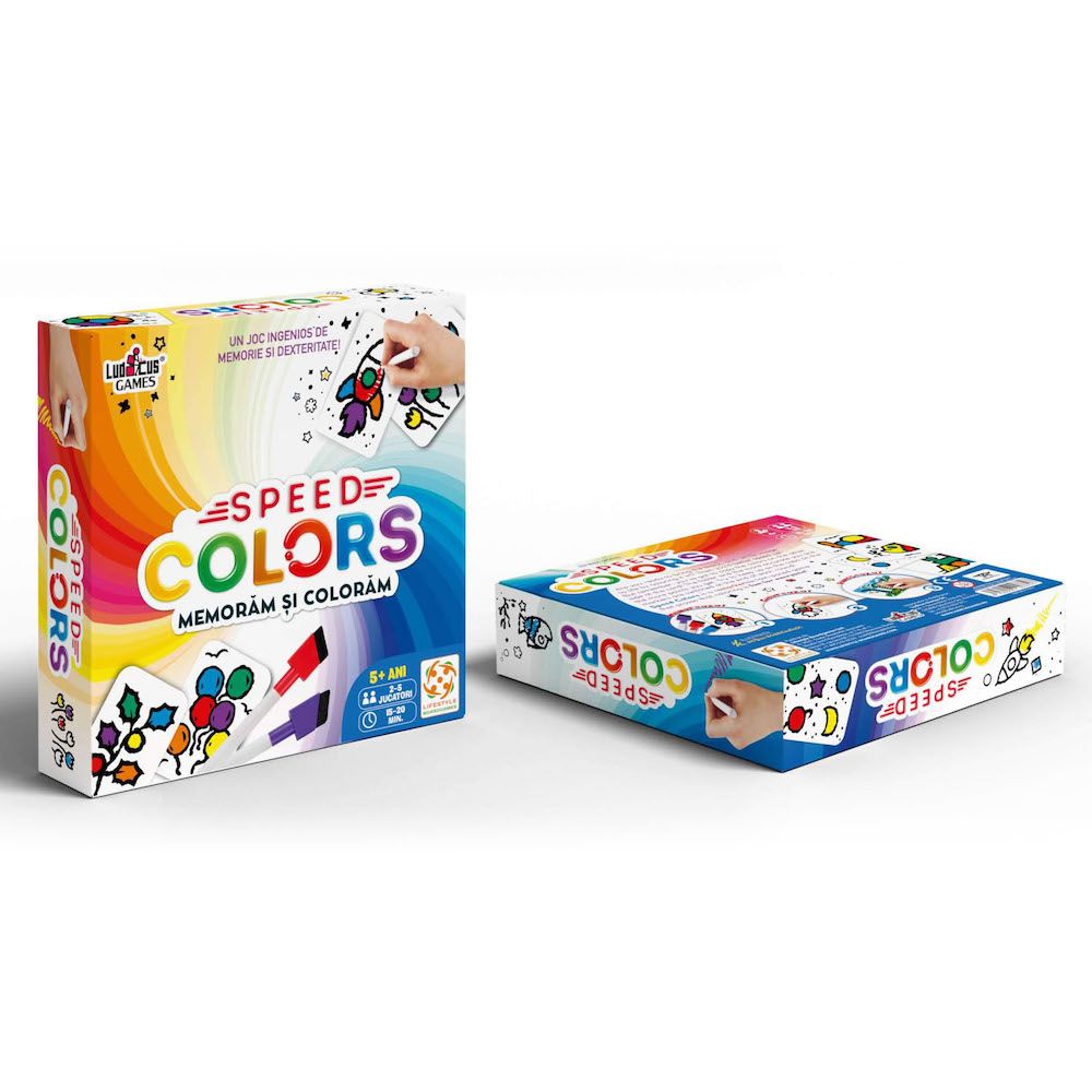 Образователна игра, Lifestyle Boardgames, Speed Colors, Запомнете и оцветете