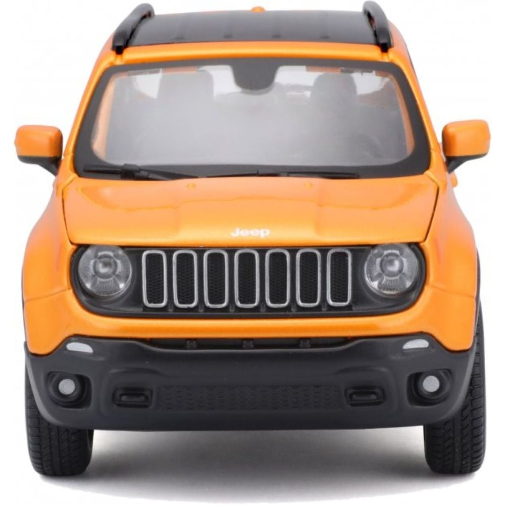 Количка Maisto Jeep Renegade, 1:24, Оранжева