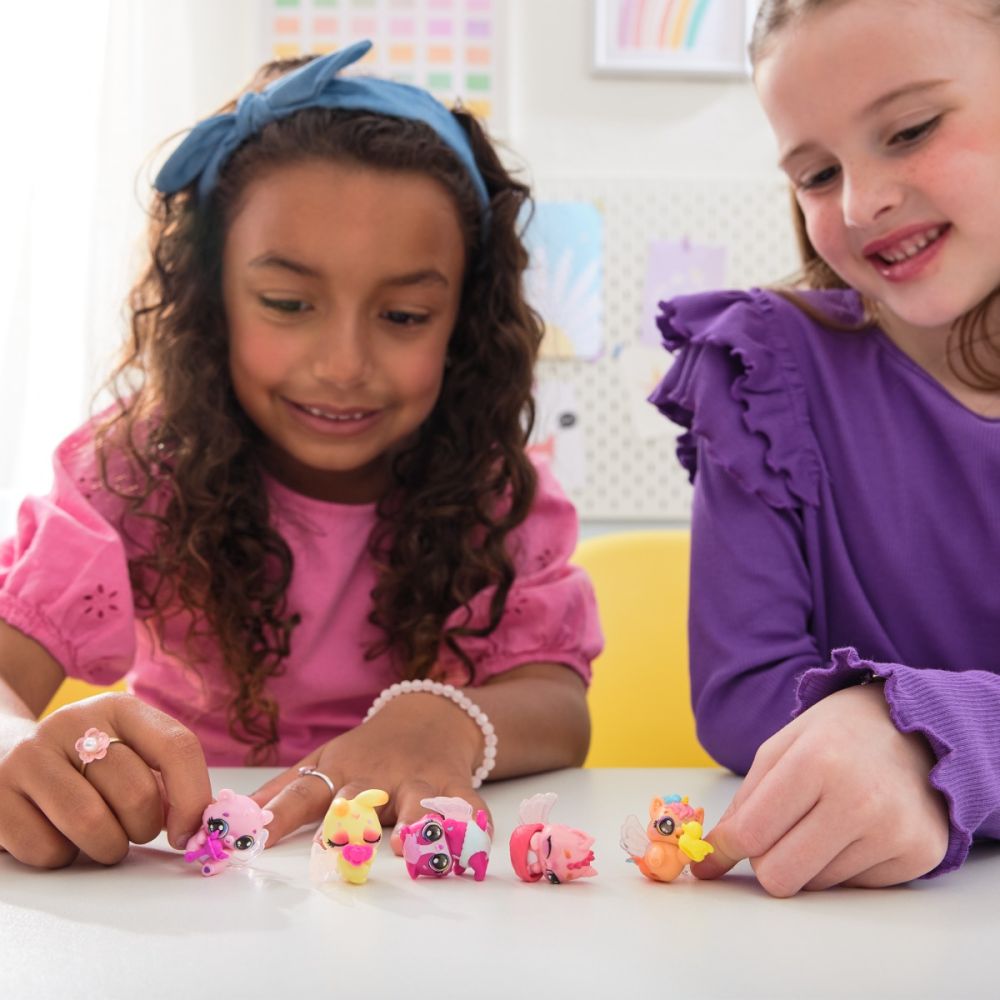 Комплект 5 фигурки изненада в кофраж, Hatchimals, Rainbow Splash, 6069777