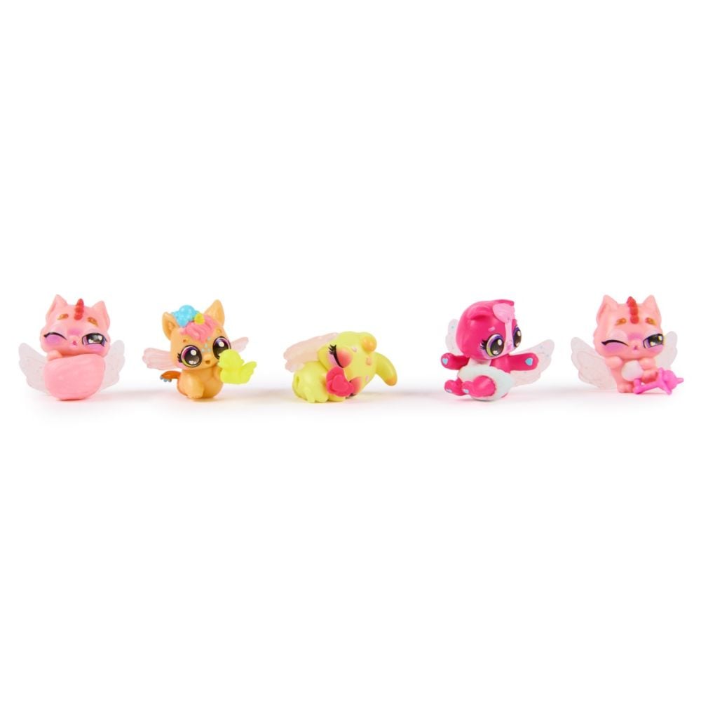 Комплект 5 фигурки изненада в кофраж, Hatchimals, Rainbow Splash, 6069777