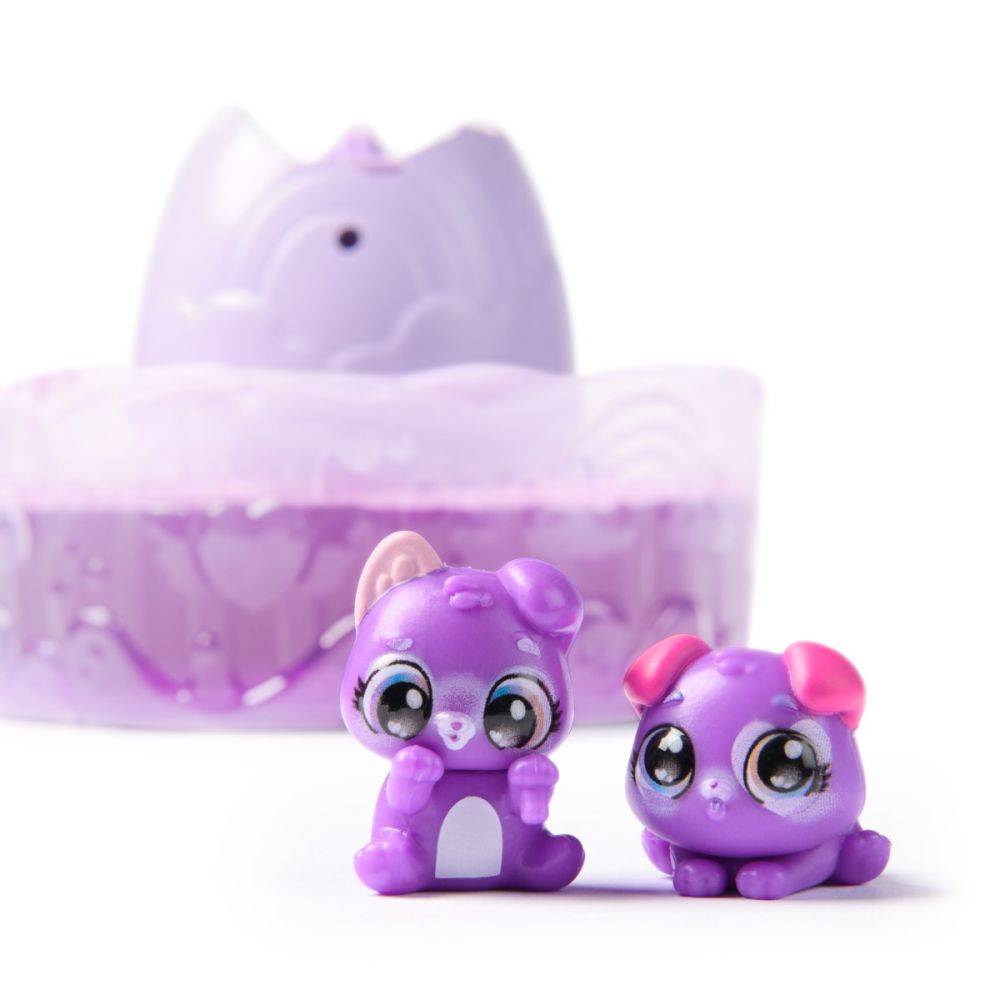Комплект фигурки изненада в яйце, Hatchimals, Fizzy Color Surprise, 6069778