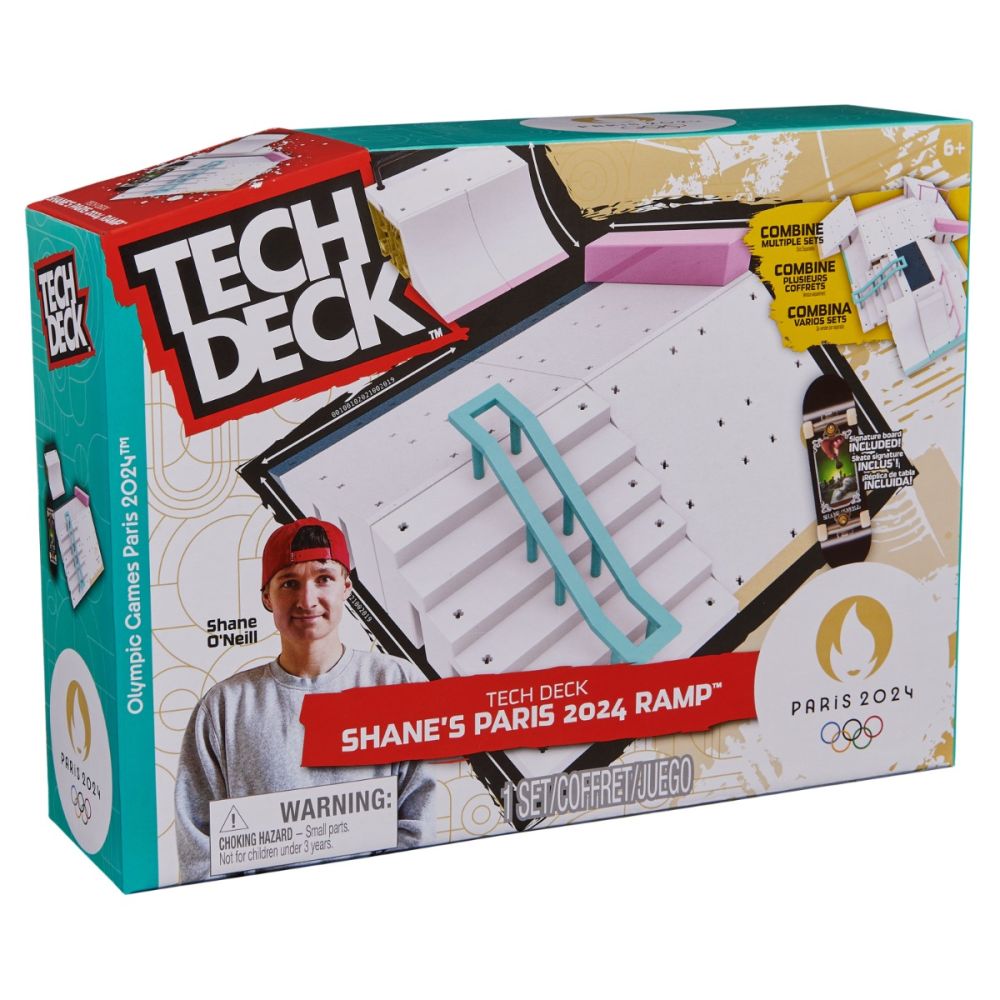 Комплект за игра, Tech Deck, Olympic Park Paris 2024, Shane O Neil, 20147130