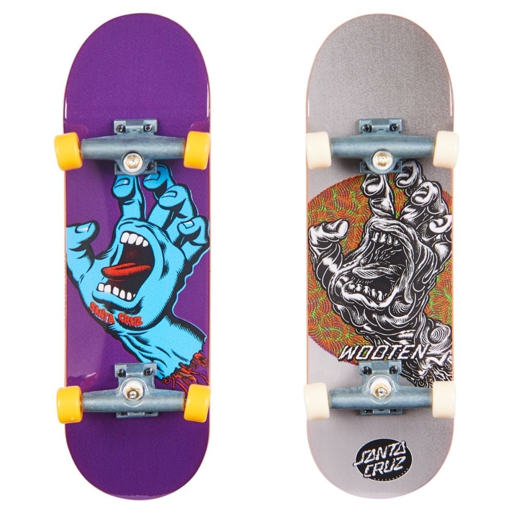 Комплект от 2 мини скейтборда, Tech Deck, Santa Cruz, 20148086