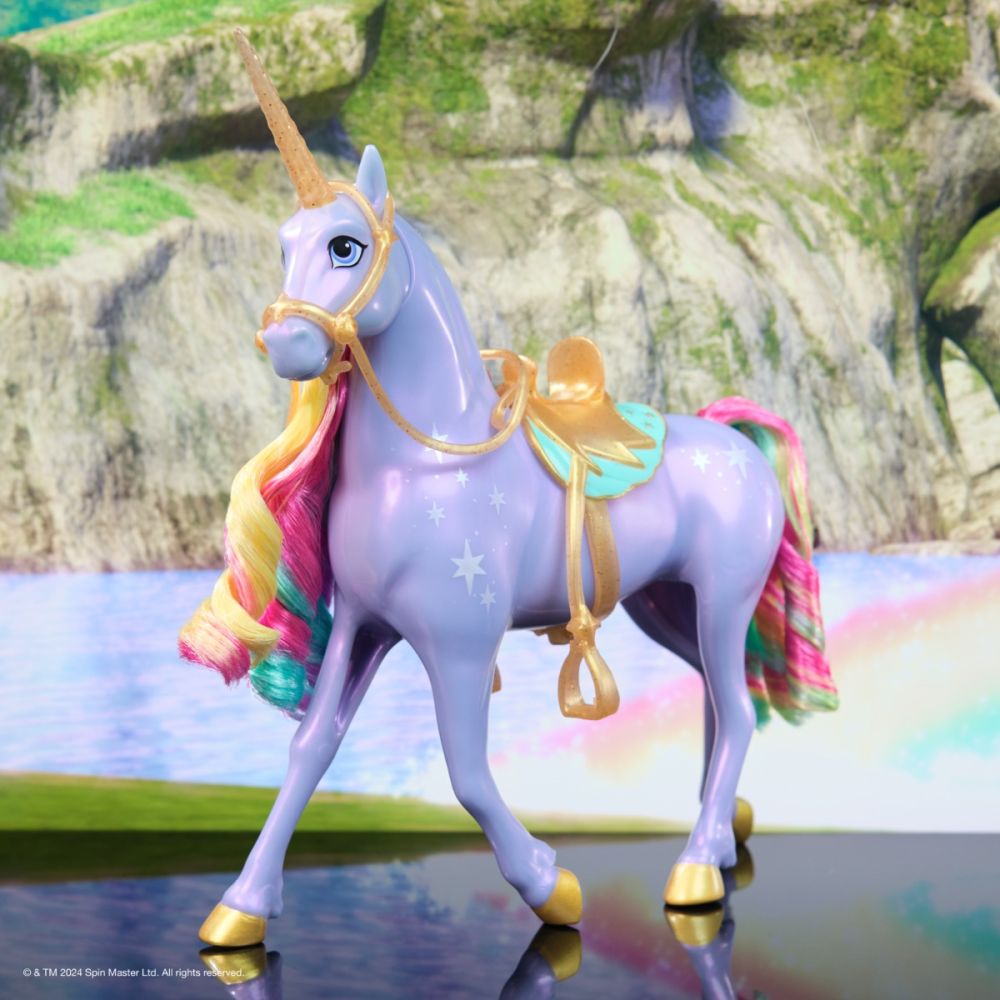 Фигурка еднорог със светлини в цветовете на дъгата, Unicorn Academy, 6071157