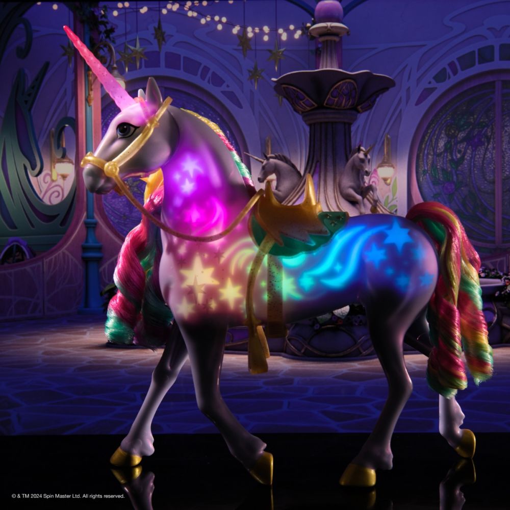 Фигурка еднорог със светлини в цветовете на дъгата, Unicorn Academy, 6071157