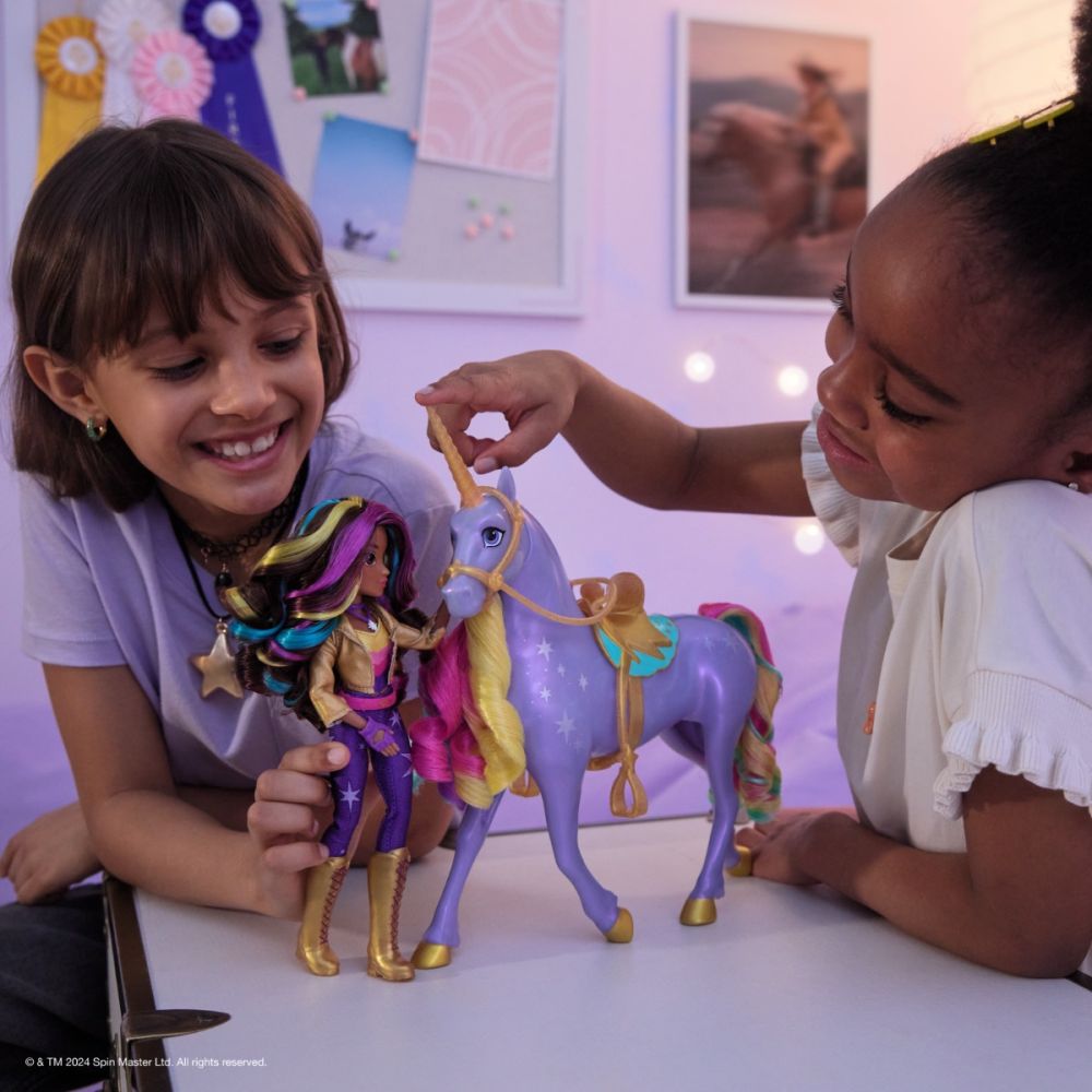 Комплект еднорог Rainbow и кукла Sophia, Unicorn Academy, 6071553