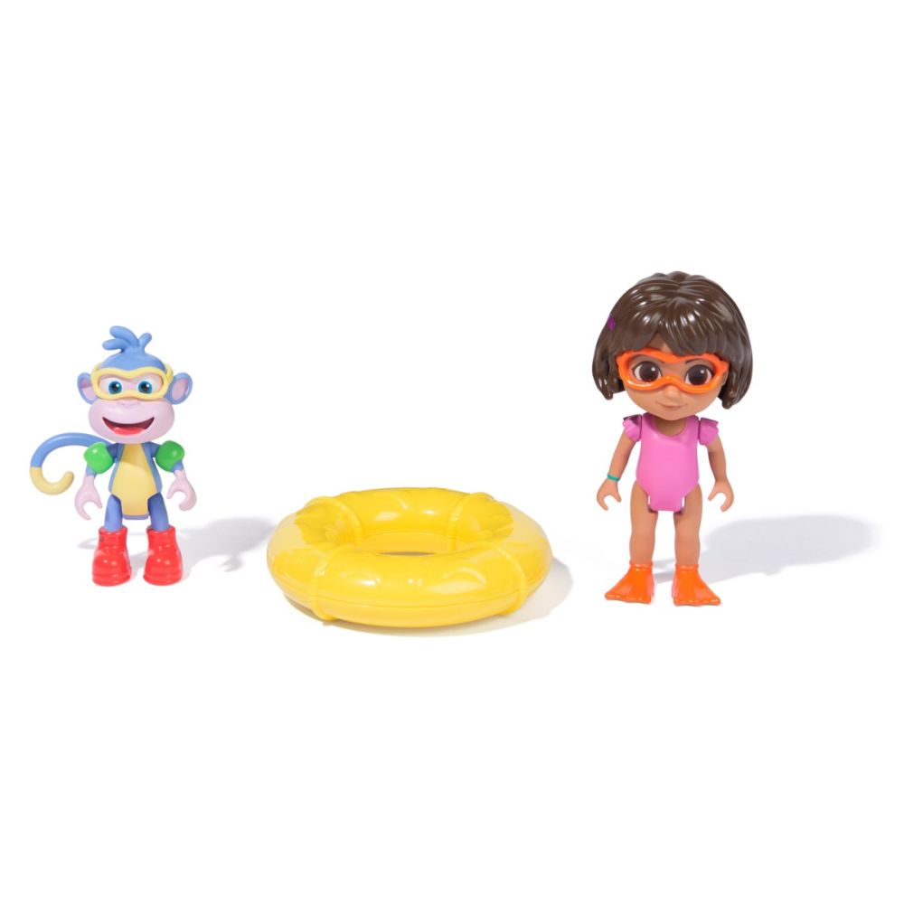 Комплект за игра с фигурки, Дора Изследователката, Splash Adventure, 6073670