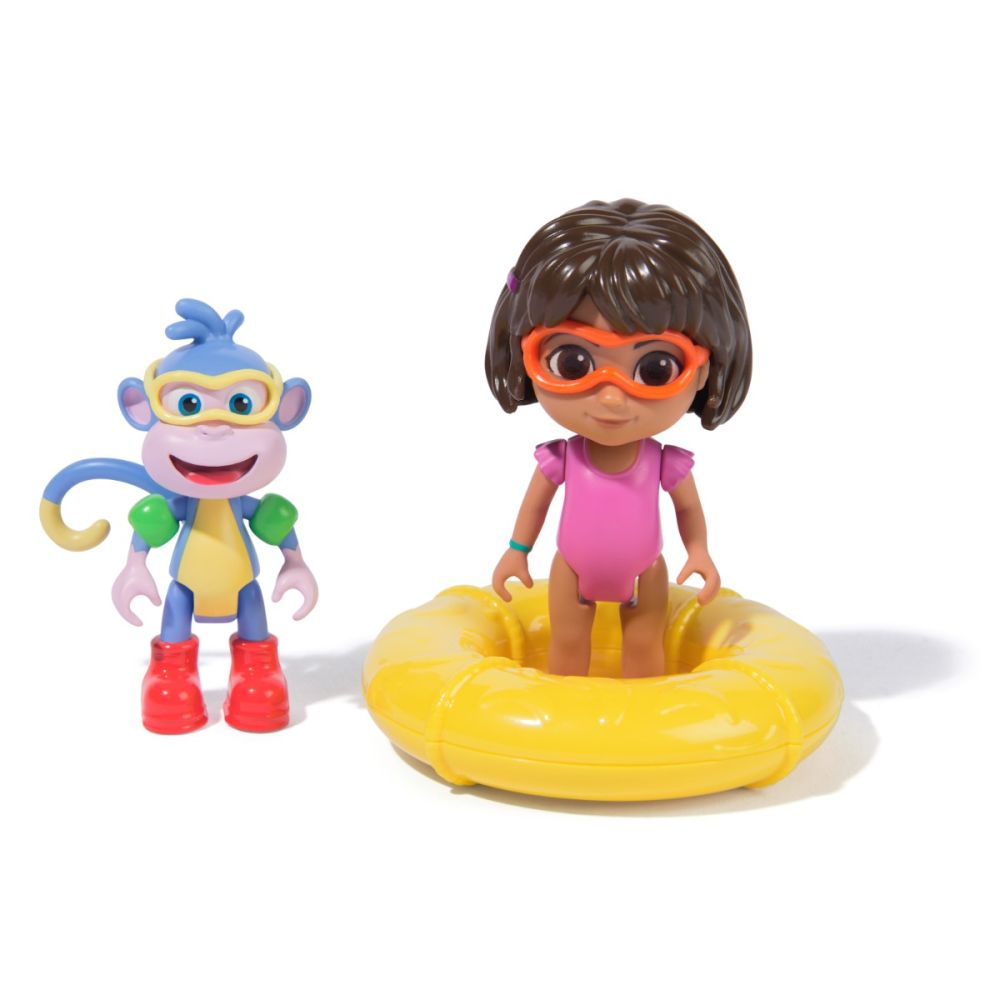 Комплект за игра с фигурки, Дора Изследователката, Splash Adventure, 6073670