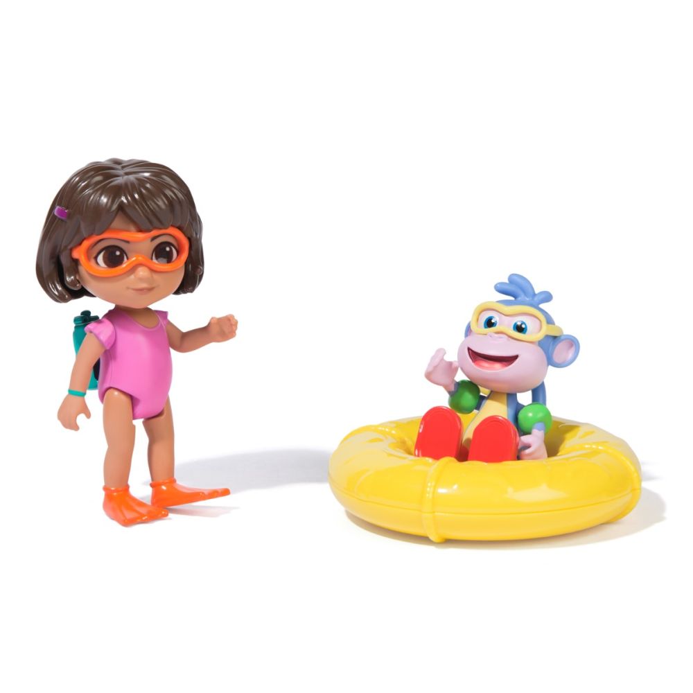Комплект за игра с фигурки, Дора Изследователката, Splash Adventure, 6073670