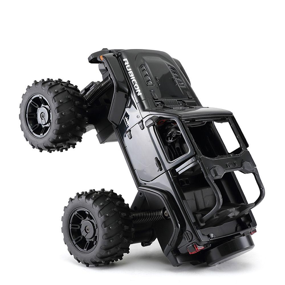 Кола с дистанционно управление, Rastar, Jeep Wrangler, 1:14, Черен