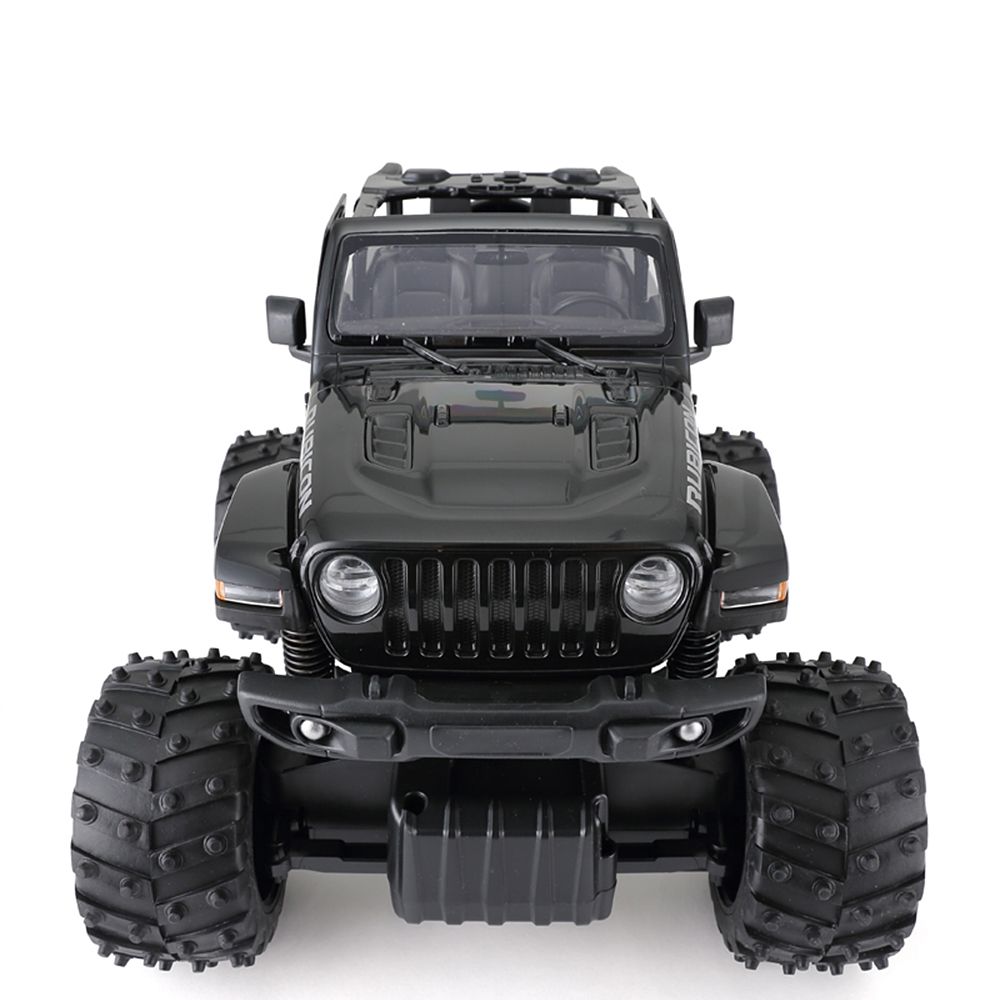 Кола с дистанционно управление, Rastar, Jeep Wrangler, 1:14, Черен