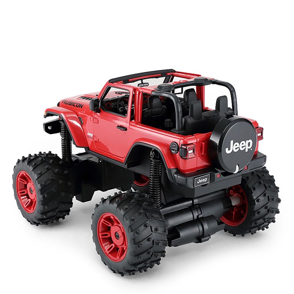 Кола с дистанционно управление, Rastar, Jeep Wrangler, 1:14, Червен