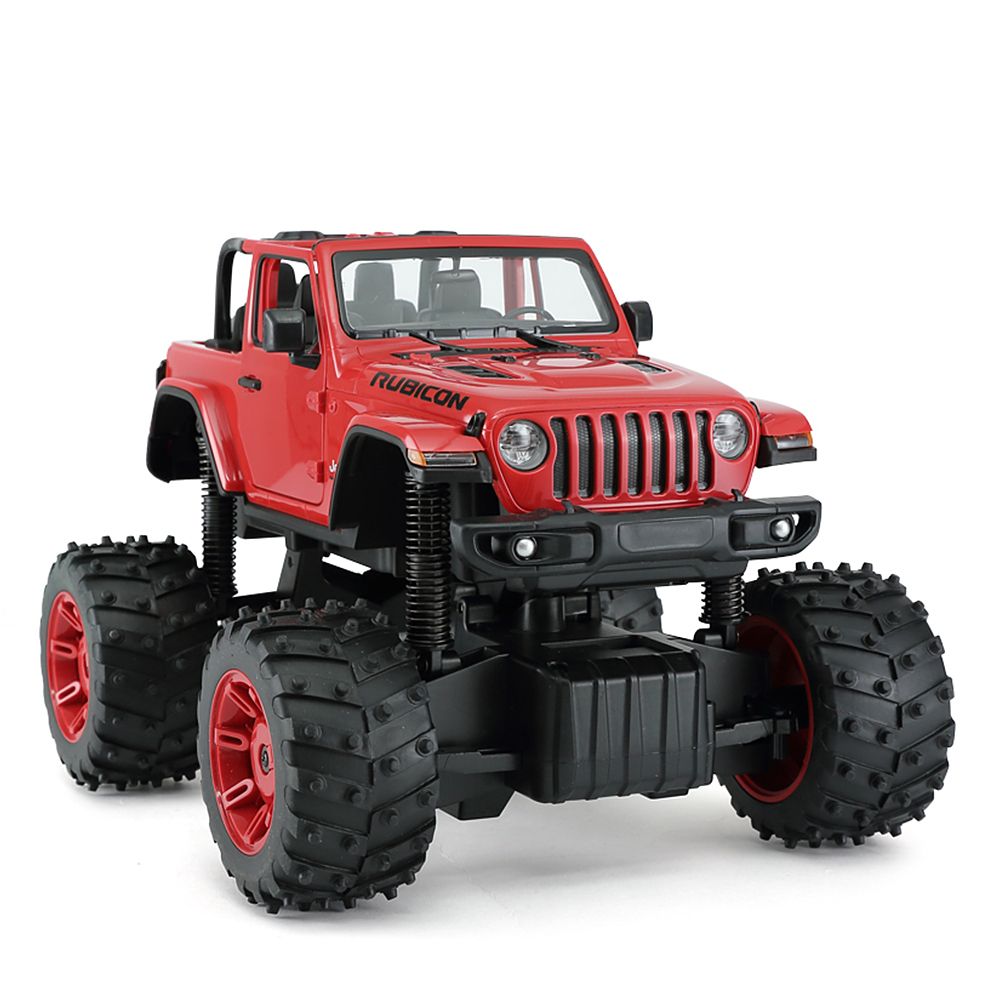 Кола с дистанционно управление, Rastar, Jeep Wrangler, 1:14, Червен