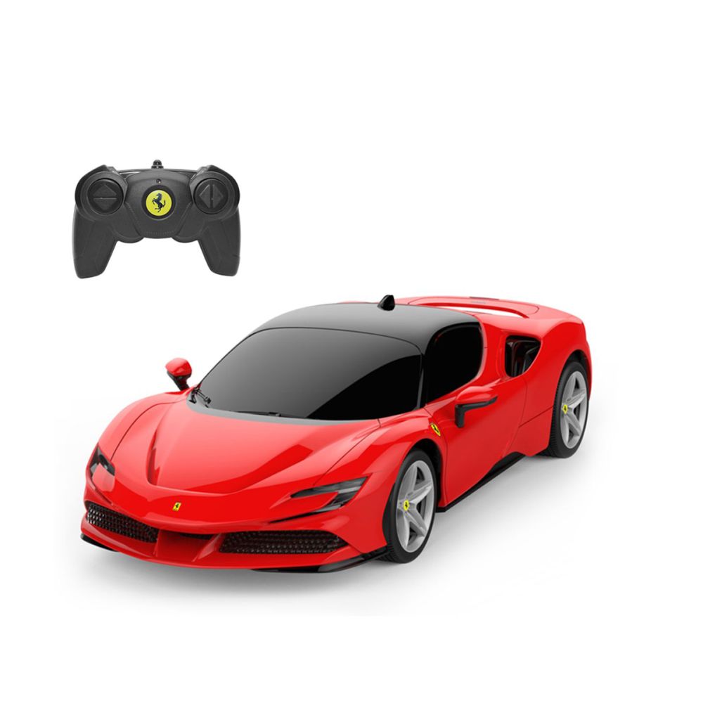 Количка с дистанционно Rastar, Ferrari Sf90 Stradale, 1:24