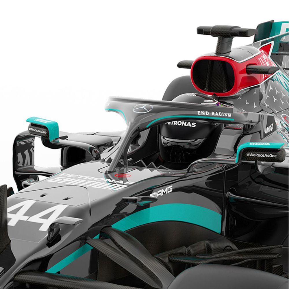 Количка с дистанционно Rastar, Mercedes Amg F1, 1:12